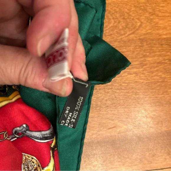 Silk Scarf - Picture 2 of 3